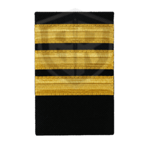(3) 3 Gold Shoulder Strip – Premium Uniform Rank Epaulette | BARAN-E-REHMAT INDUSTRY