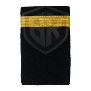 (1) 1 Gold Shoulder Strip – Premium Uniform Rank Epaulette | BARAN-E-REHMAT INDUSTRY