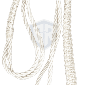 (1)Premium White Ceremonial Uniform Lanyard Cord | Military Dress Shoulder Lanyard | BARAN-E-REHMAT INDUSTRIES