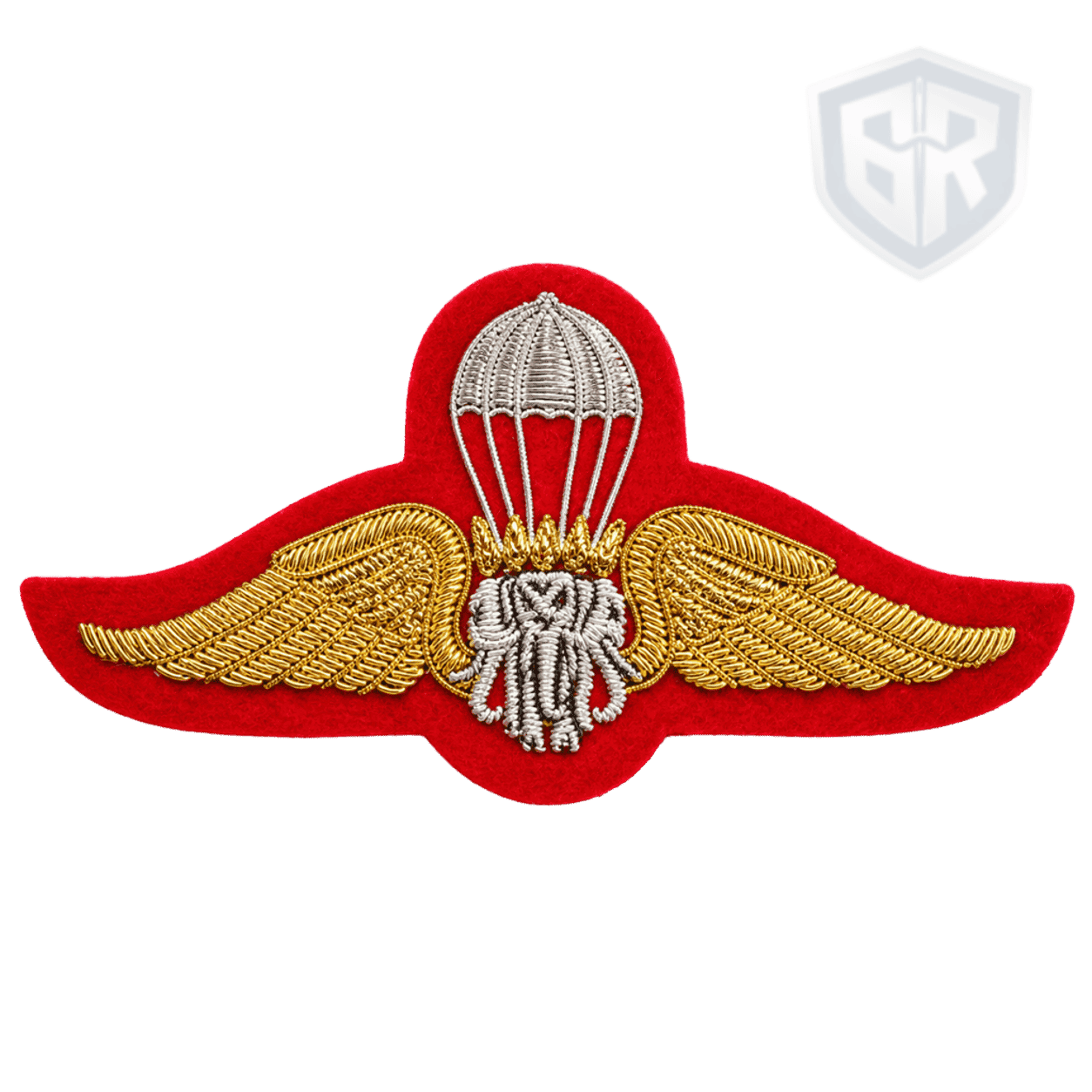 (7) Premium Hand Embroidered Bullion Wire Parachute Wings Badge | Military Airborne Qualification Badge Manufacturer | BARAN-E-REHMAT INDUSTRY