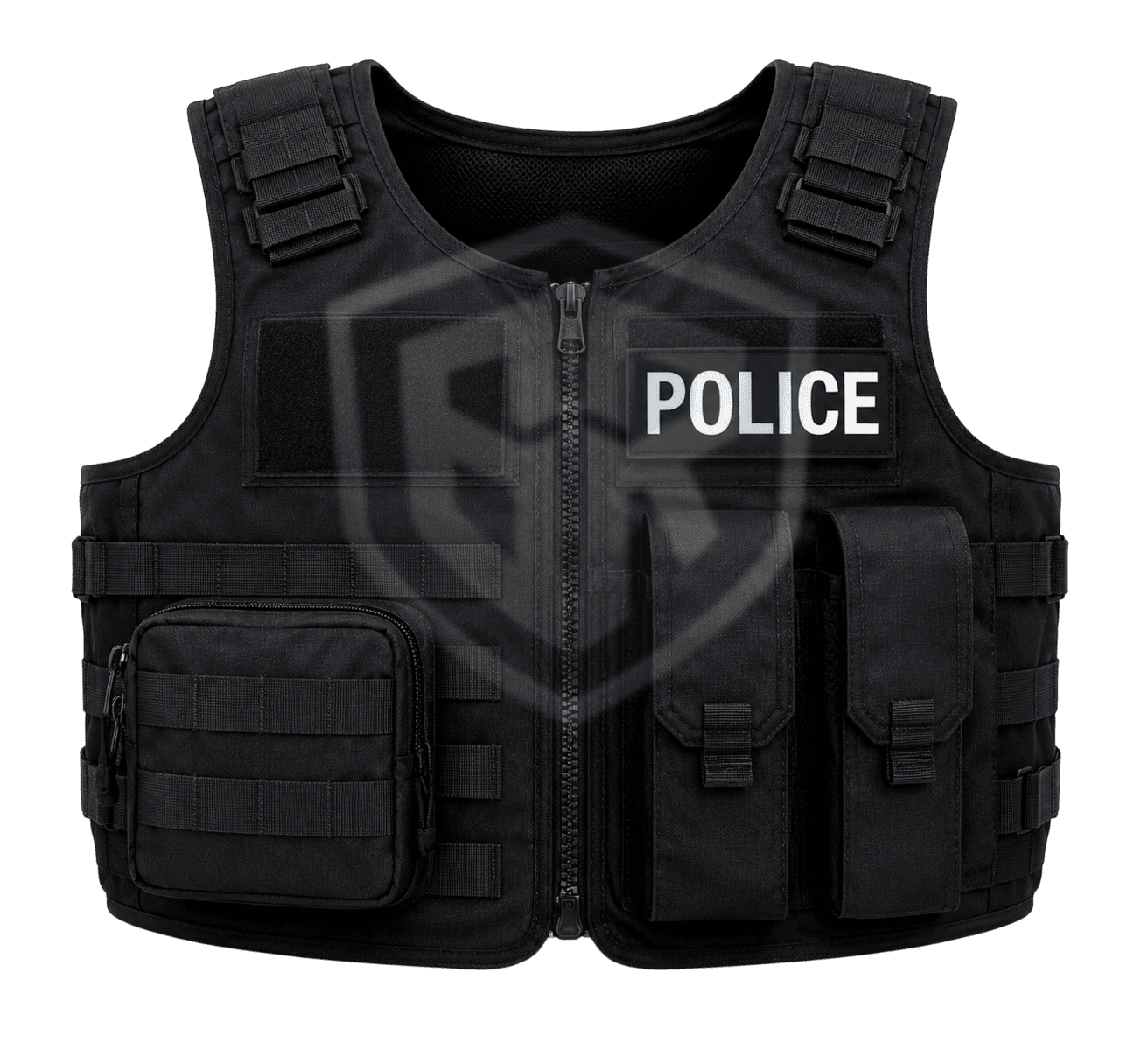 Police Tactical Vest – Black Tactical MOLLE Vest Manufacturer | BARAN-E-REHMAT INDUSTRIES
